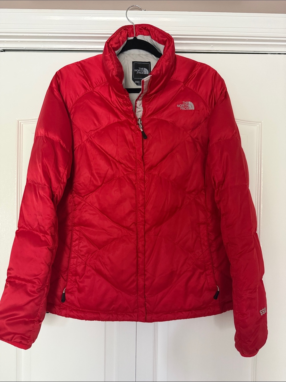 The North Face Women's Bright Red Insulated Puffer Jacket